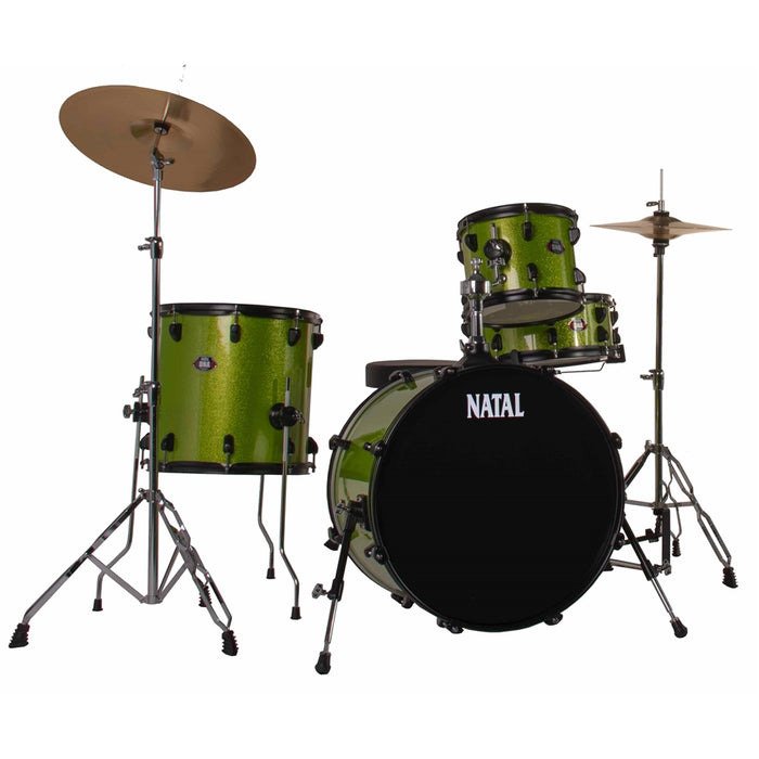 Natal  DNA TX20 4 pezzi Acid Green - Black Hardware