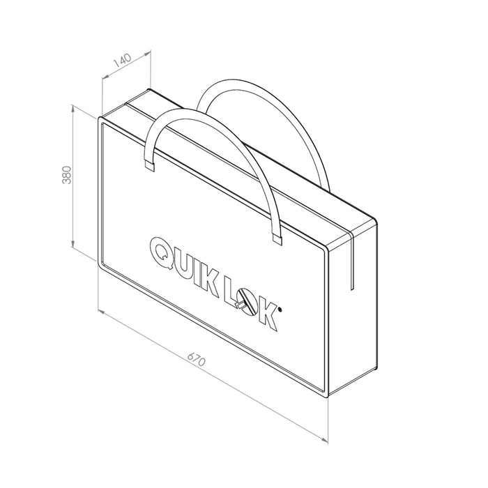 Quik Lok CB/330-1 Borsa Leggio