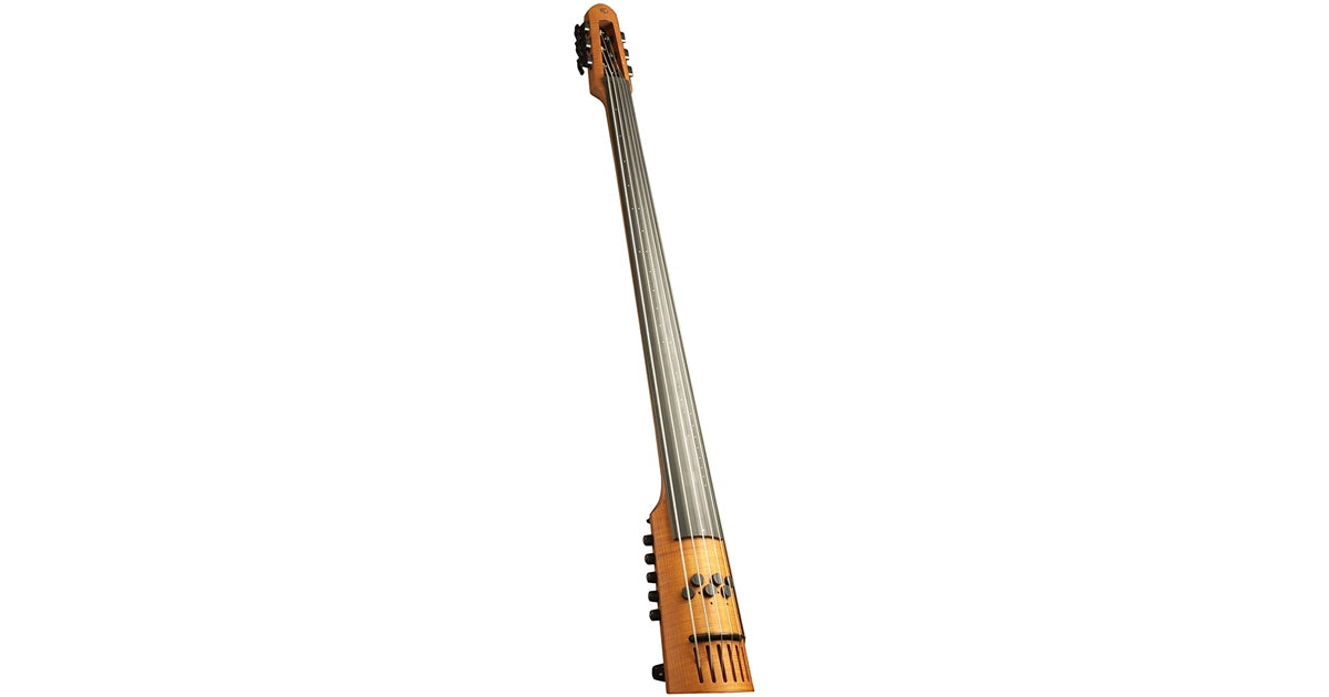 NS Design EU6 Electric Upright Bass 6 Amber Stain