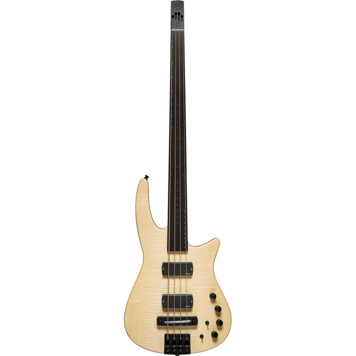 NS Design CR4 Radius Bass 4 Fretless Natural Satin