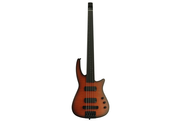 NS Design NXT5a Radius Bass 5 Fretless Sunburst