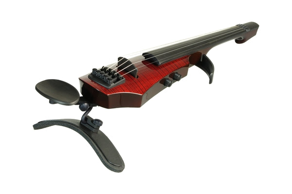 NS Design WAV5 Electric Violin 5 Transparent Red