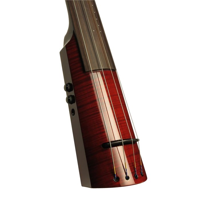 NS Design WAV4 Electric Upright Bass 4 Transparent Red