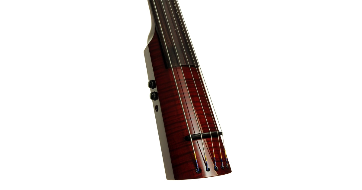 NS Design WAV5 Electric Upright Bass 5 Transparent Red