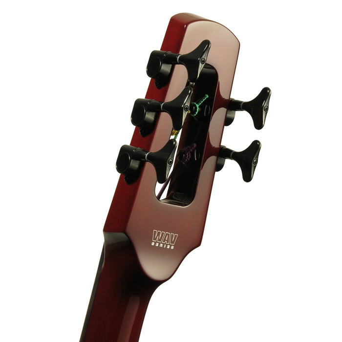 NS Design WAV5 Electric Upright Bass 5 Transparent Red