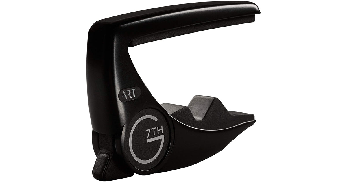 G7TH Performance 3 ART 6 String Satin Black Capo