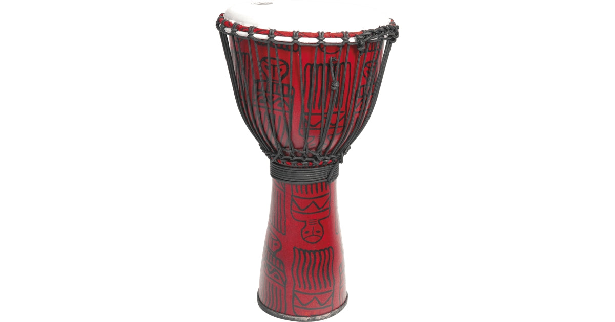 Tanga FIBD12-RD Djembe Fibra Energy 12"" Sarong Rosso