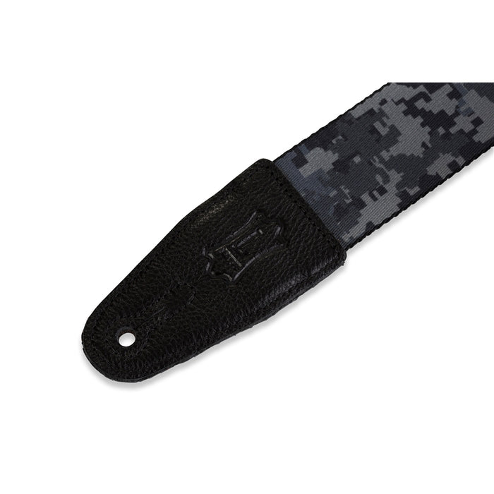 Levy's MPS2-120 Tracolla in poliestere Black Blue Digital Camo 2""