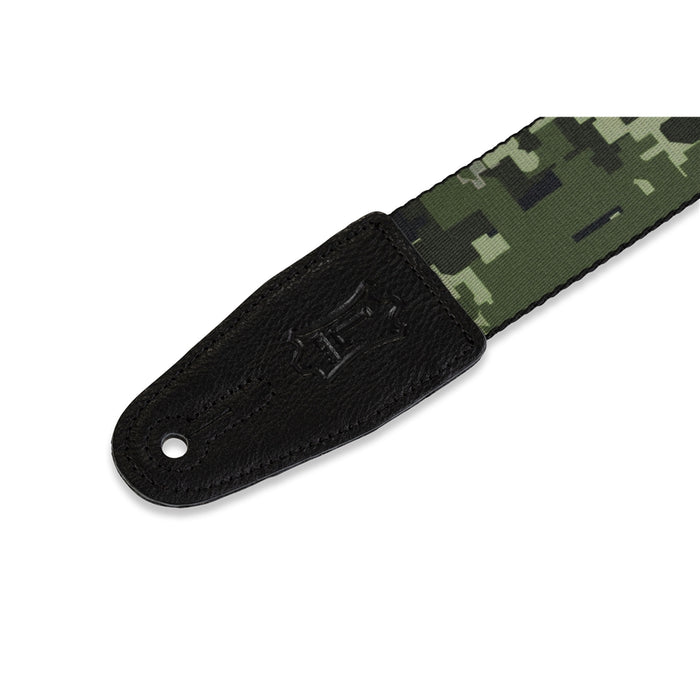 Levy's MPS2-121 Tracolla in poliestere Green Black Digital Camo 2""