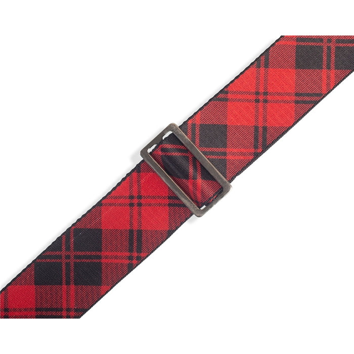 Levy's MSSPLD8-RED Tracolla in poliestere Lumberjack 2""