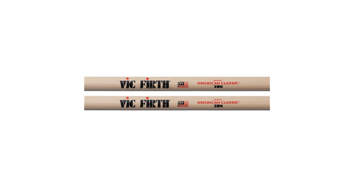 Vic Firth 2BN - Bacchette American Classic con punta in nylon