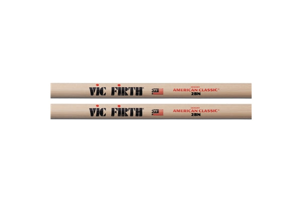 Vic Firth 2BN - Bacchette American Classic con punta in nylon