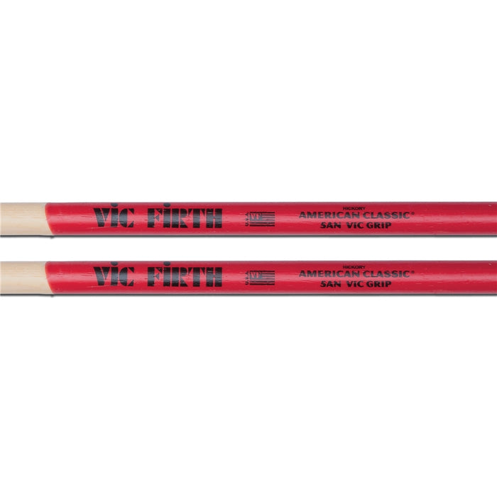 Vic Firth 5ANVG - Bacchette American Classic con punta in nylon e Vic Grip