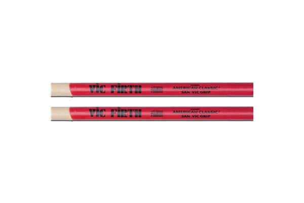 Vic Firth 5ANVG - Bacchette American Classic con punta in nylon e Vic Grip