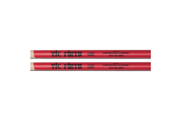 Vic Firth 7ANVG - Bacchette American Classic con punta in nylon e Vic Grip