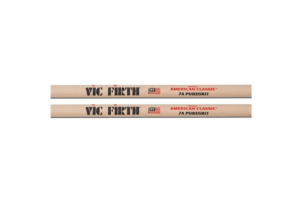 Vic Firth 7APG - Bacchette American Classic con punta in legno PureGrit