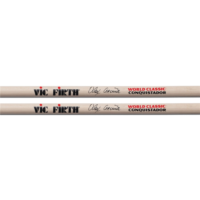 Vic Firth SAAC - Bacchette American World Classic Alex Acuña Conquistador - Trasp.