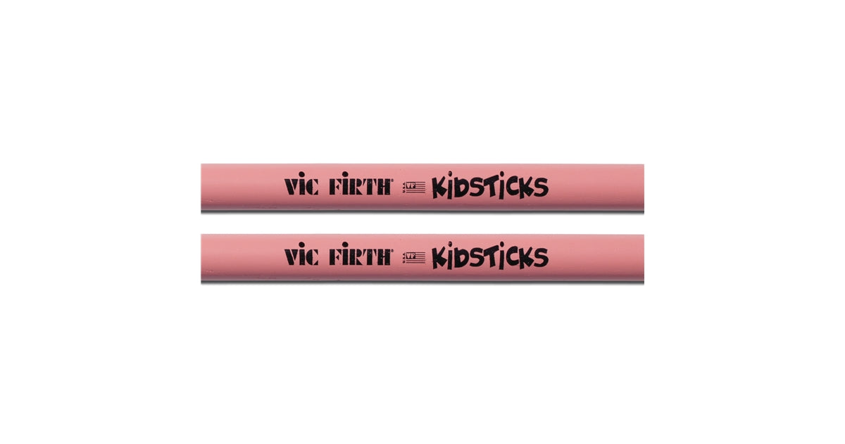 Vic Firth KIDSPINK Kidsticks - Bacchette American Classic Finitura Rosa