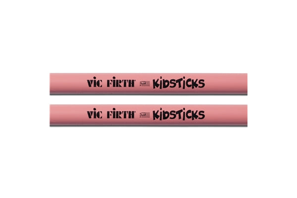 Vic Firth KIDSPINK Kidsticks - Bacchette American Classic Finitura Rosa