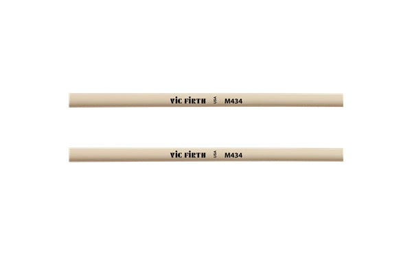 Vic Firth M434 - Articulate Series Mallet - 1 1/8"" Lexan with Brass Round