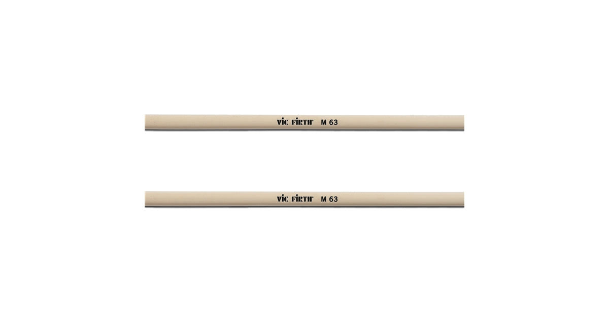 Vic Firth M63 - Corpsmaster Keyboard Mallets Series - Medium/Poly