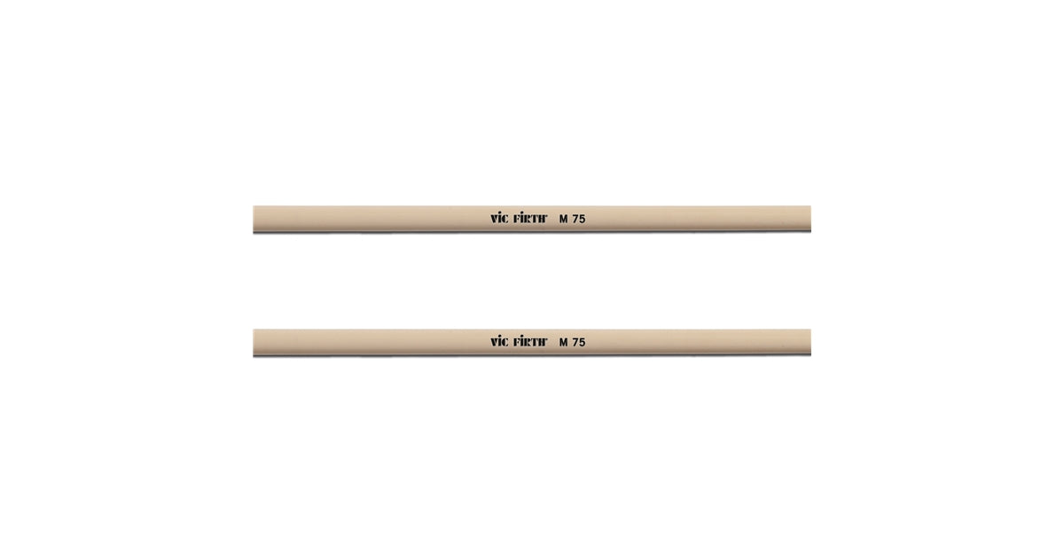 Vic Firth M75 - Corpsmaster Keyboard Mallets Series - Medium/Cord