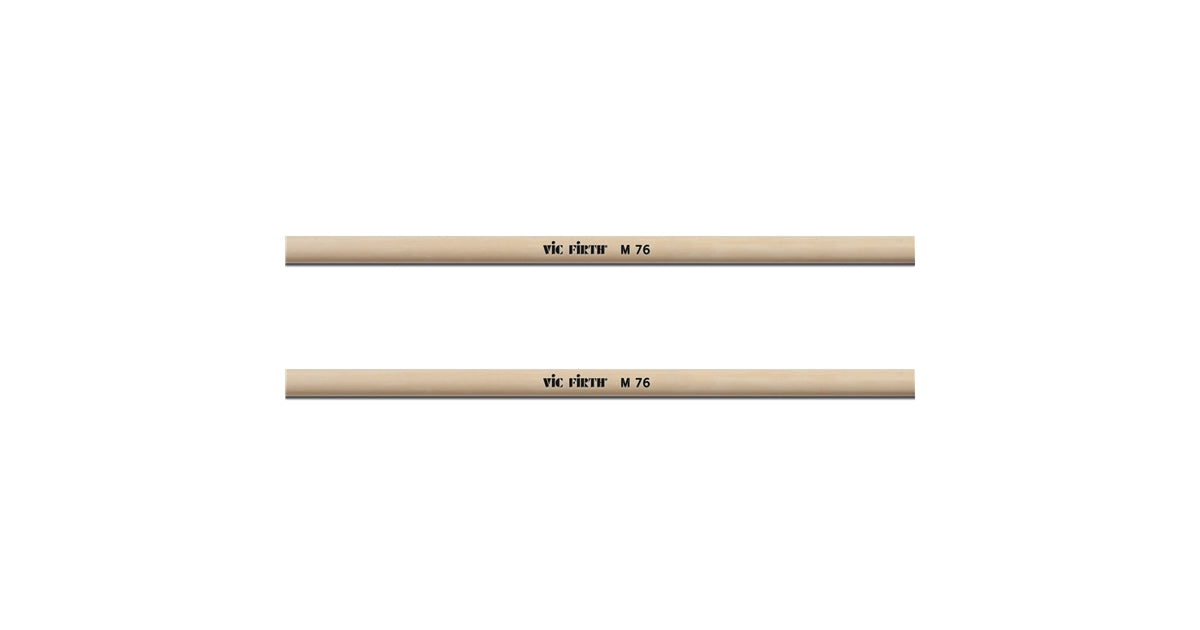 Vic Firth M76 - Corpsmaster Keyboard Mallets Series - Hard/Cord