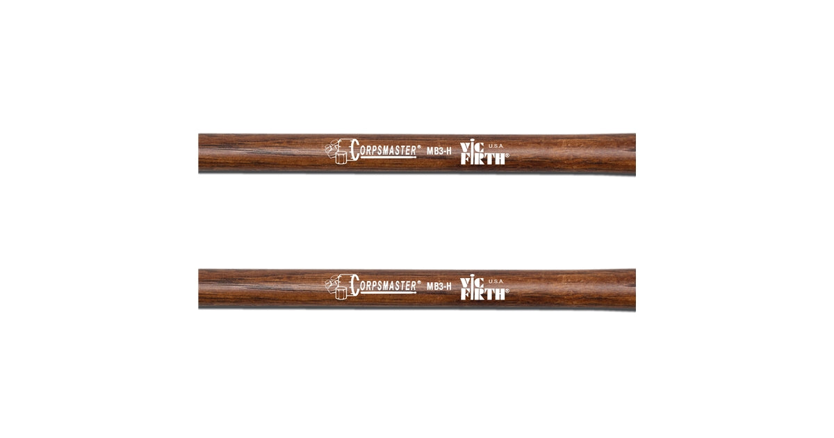 Vic Firth MB3H-  Corpsmaster Bass Mallets Large