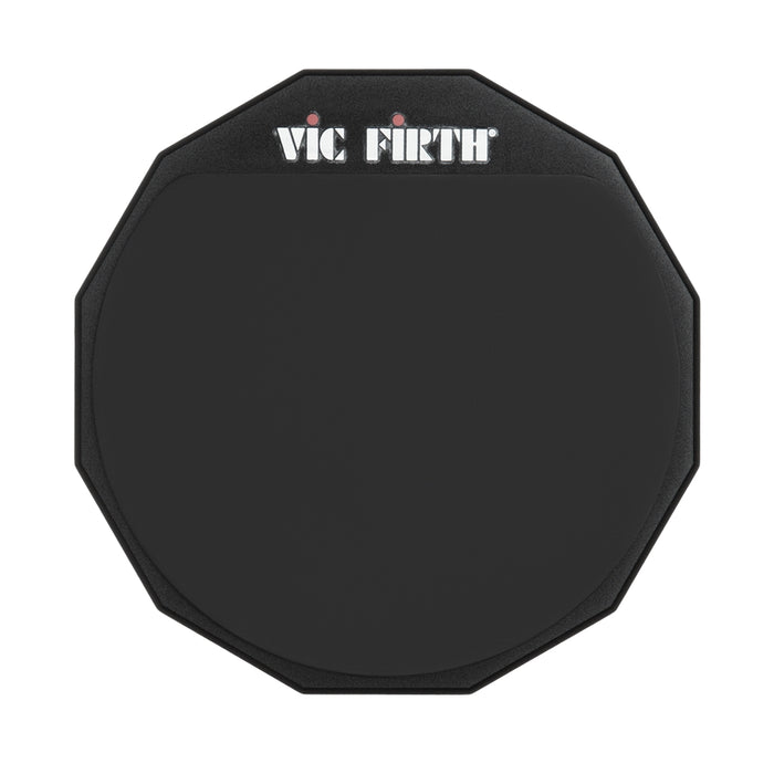 Vic Firth PAD12D - Double Sided Practice Pad 12""