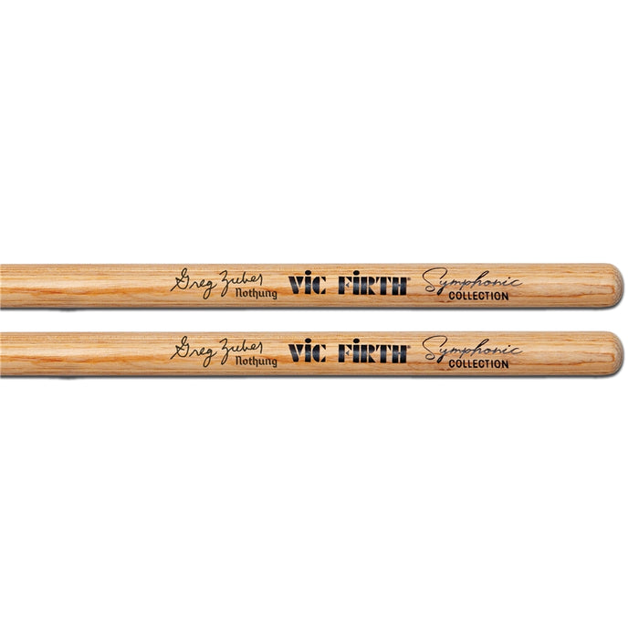 Vic Firth SGZN Symphonic Collection Snare Stick Signature Greg Zuber ""Nothung""