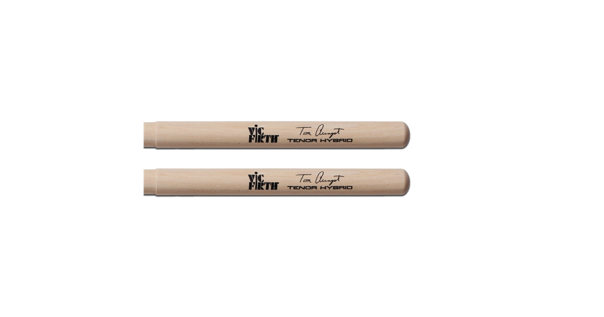 Vic Firth STATH - Corpsmaster Multi-Tenor Sticks Tom Aungst Hybrid Signature