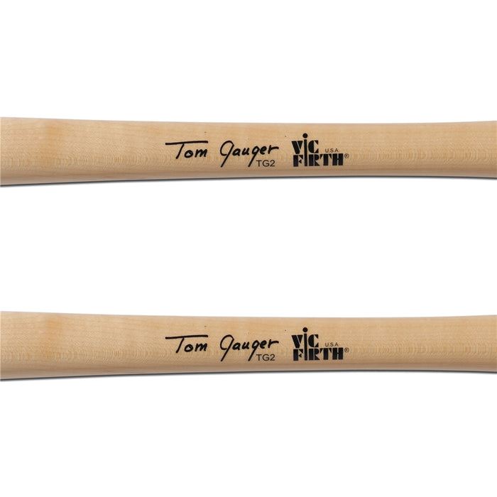 Vic Firth TG02 - Symphonic Collection Bass Drum Mallets Signature Tom Gauger Legato