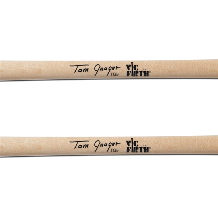 Vic Firth TG08 - Symphonic Collection Bass Drum Mallets Signature Tom Gauger Staccato