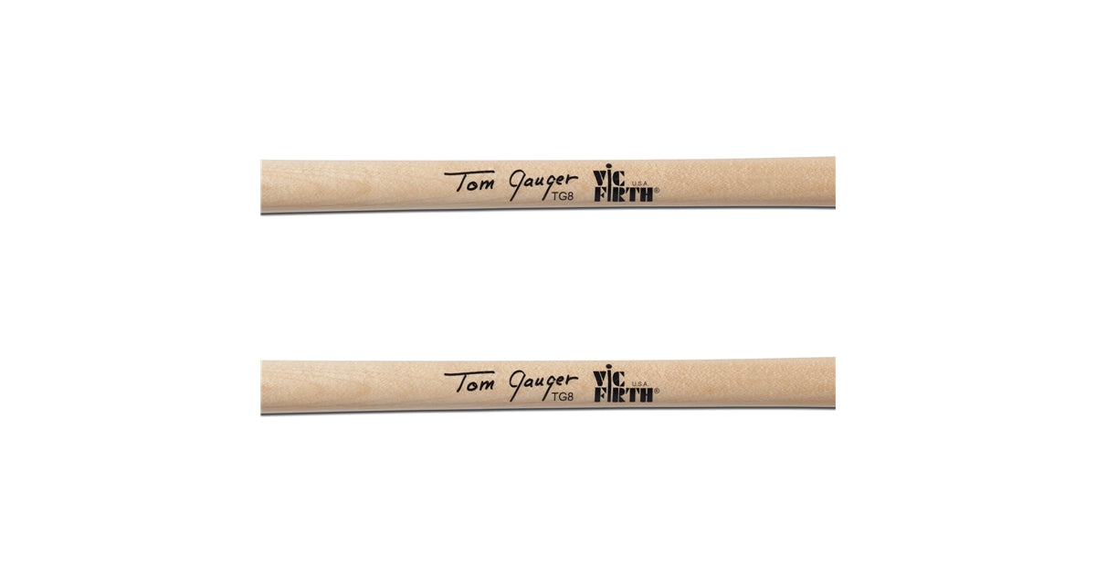 Vic Firth TG08 - Symphonic Collection Bass Drum Mallets Signature Tom Gauger Staccato