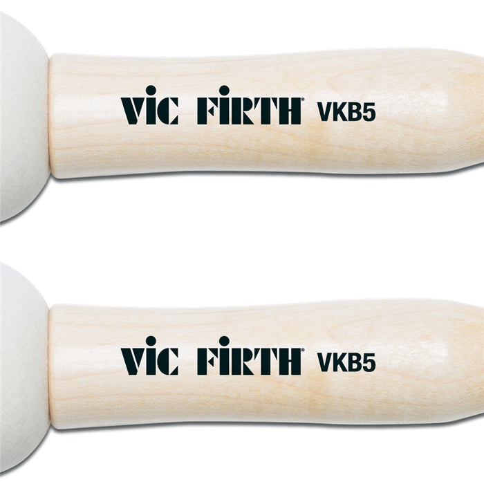 Vic Firth VKB5 - VicKick Battente - Wood Shaft