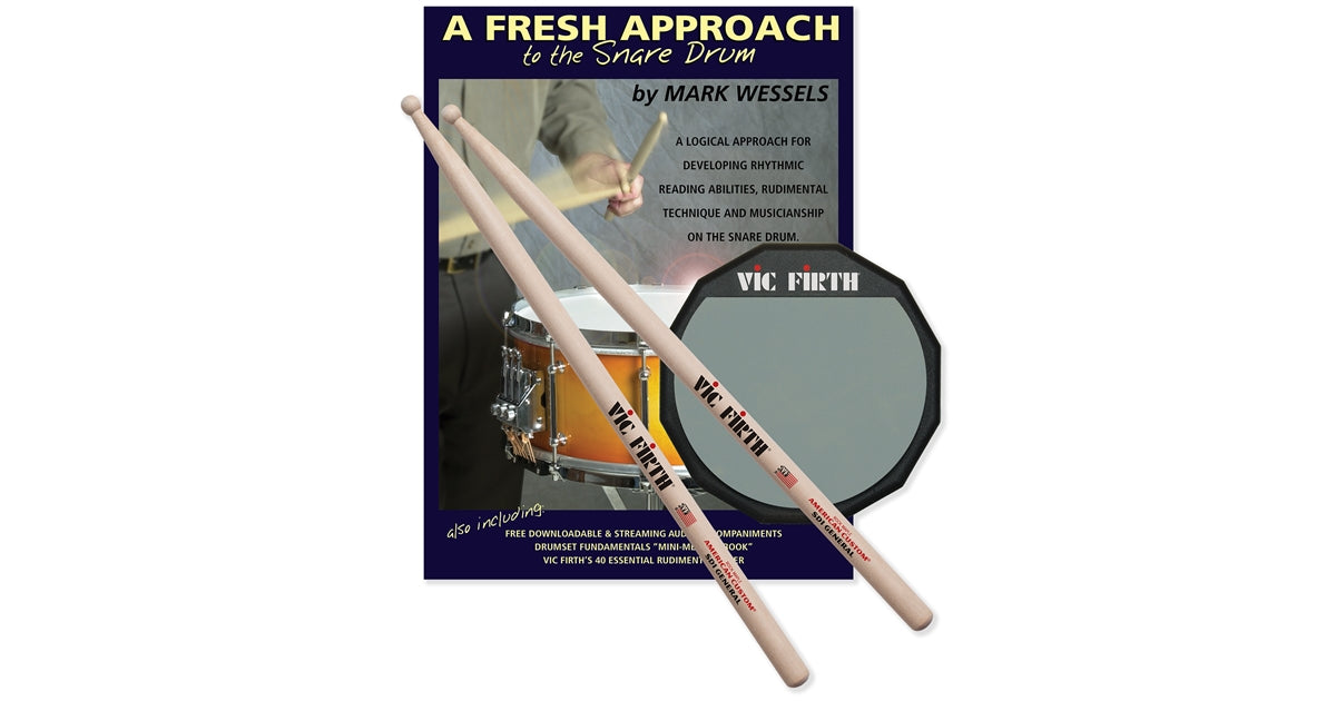 VIC FIRTH FASP - Fresh Approach Starter Pack