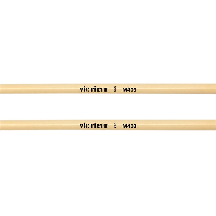 Vic Firth M403 - Articulate Series Mallet - Medium Rubber Oval