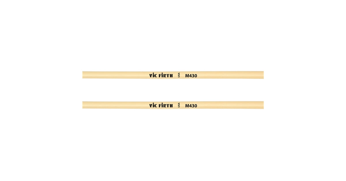 Vic Firth M430 - Articulate Series Mallet - 1"" Lexan Round