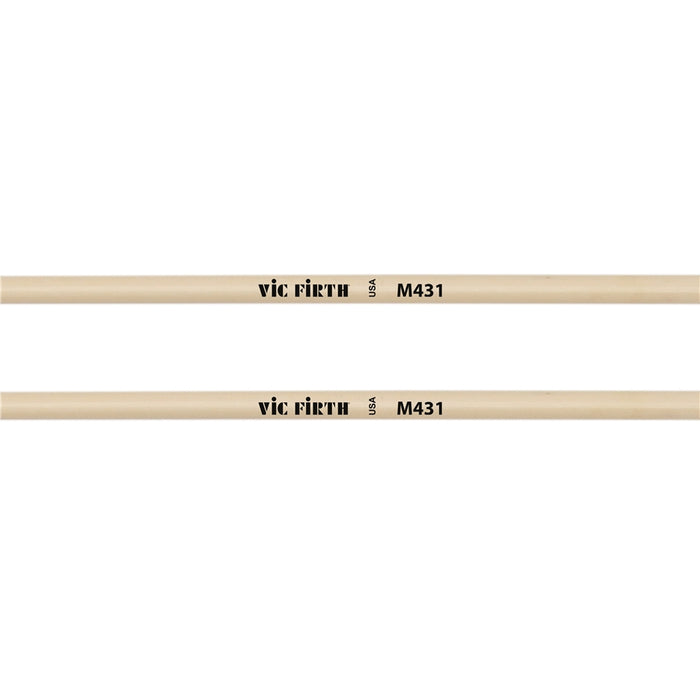 Vic Firth M431 - Articulate Series Mallet - 1 1/8"" Lexan Round