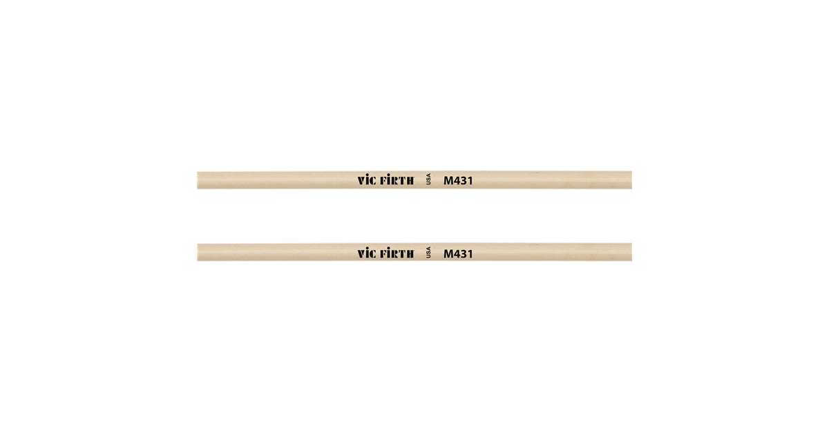 Vic Firth M431 - Articulate Series Mallet - 1 1/8"" Lexan Round