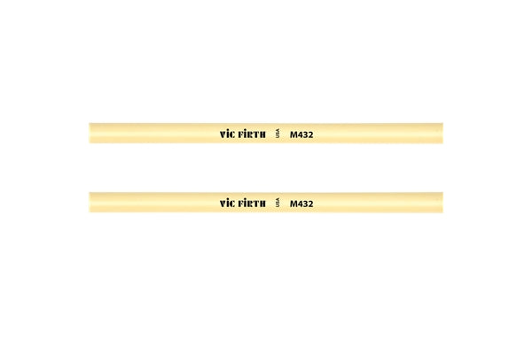 Vic Firth M432 - Articulate Series Mallet - 7/8"" Lexan with Brass Round