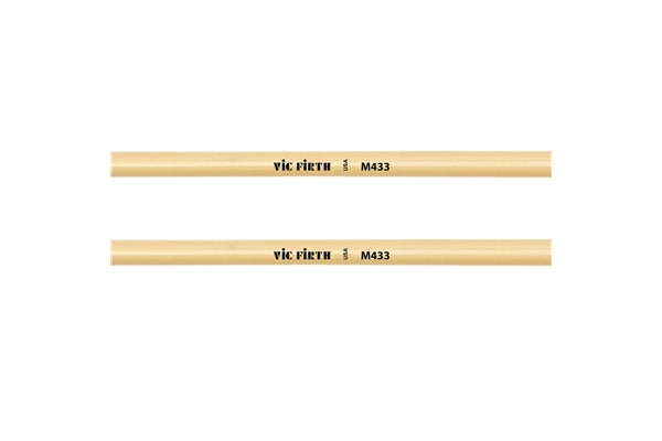 Vic Firth M433 - Articulate Series Mallet - 1"" Lexan with Brass Round