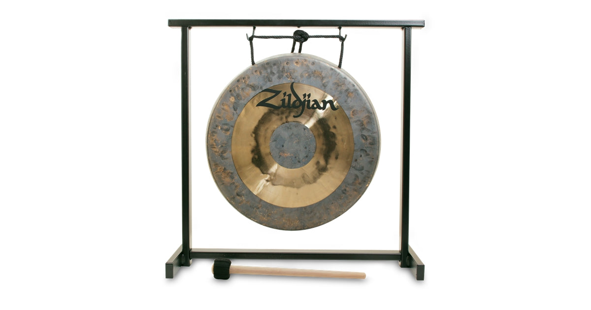 Zildjian P0565-12"" Trad. Gong and Stand Set