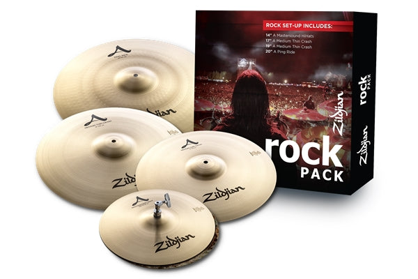 Zildjian A0801R-A Rock Cymbal Pack