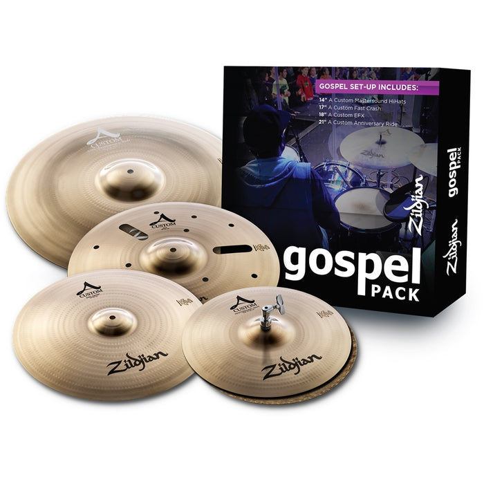 Zildjian AC0801G-A Custom Gospel Cymbal Pack