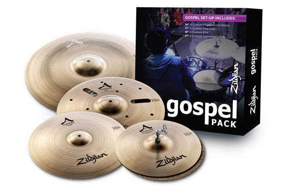 Zildjian AC0801G-A Custom Gospel Cymbal Pack