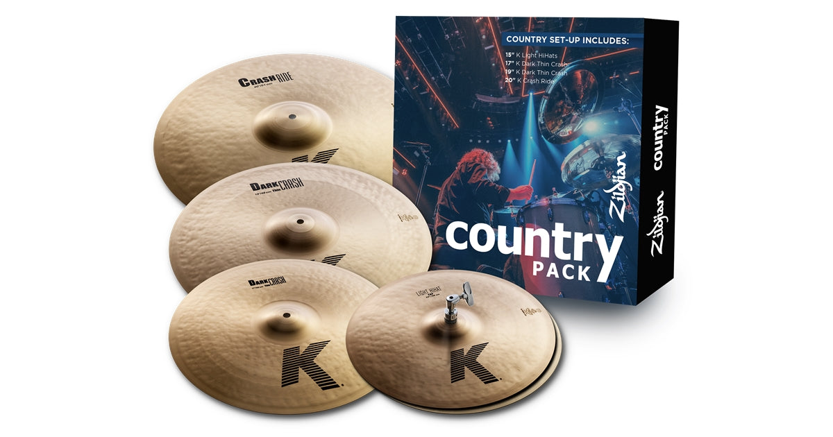 Zildjian K0801C-K Country Cymbal Pack