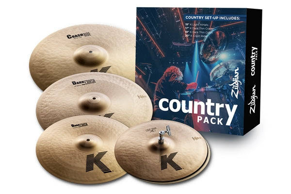 Zildjian K0801C-K Country Cymbal Pack