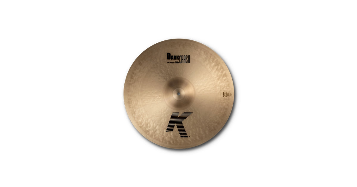 Zildjian K0905-19"" K Dark Crash Thin