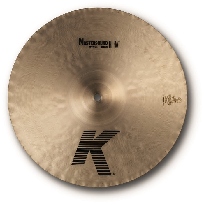 Zildjian K0911-14"" K Mastersound HiHat Bottom